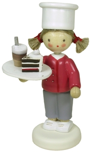 Flade Mädchen mit Schwarzwälder  (Flade 5263) Mädchen mit Schwarzwälder